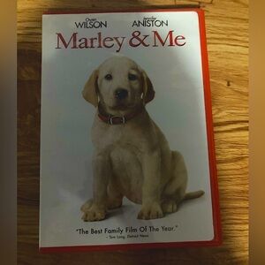 Marley and Me DVD movie with Jennifer Aniston and Owen Wilson